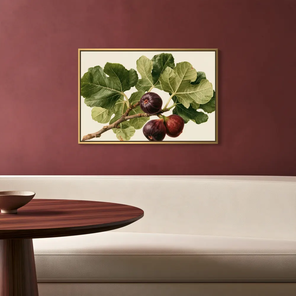 Burgundy dining banquette