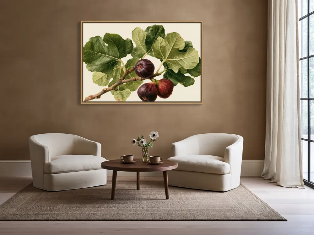 Caramel sitting room