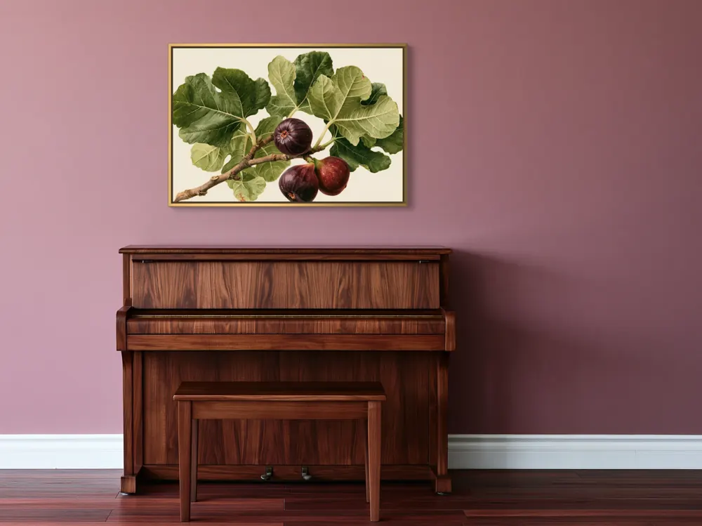 Closed piano music room