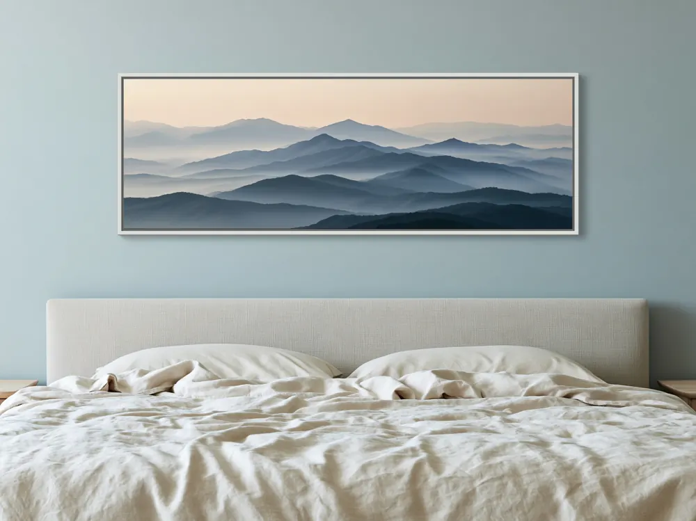 Coastal linen bedroom pair