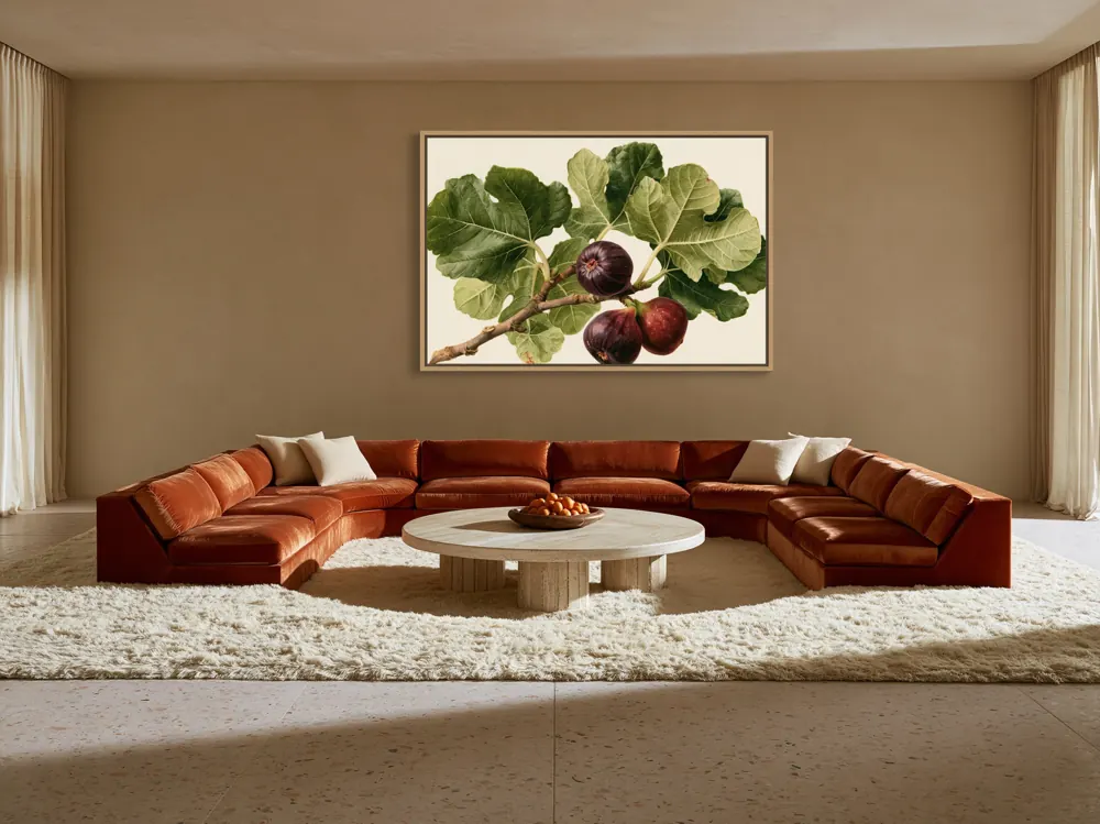 Conversation pit lounge