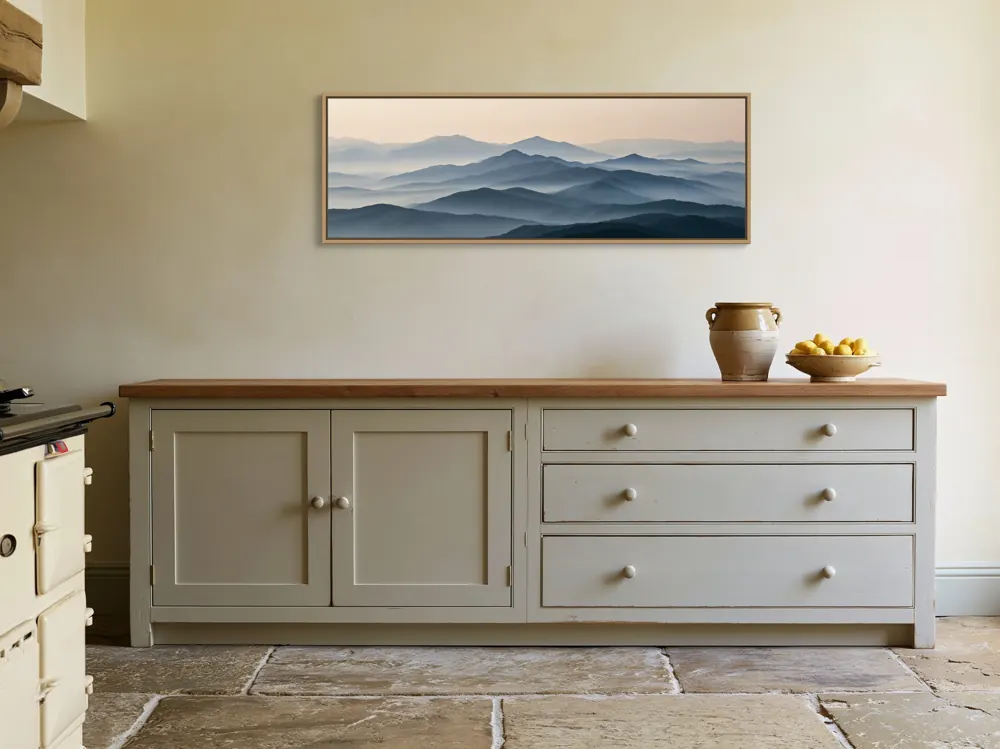 Farmhouse kitchen dresser run