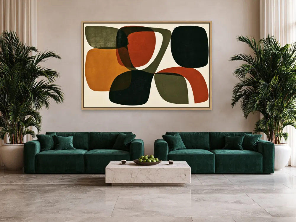 Hotel lobby seating wall