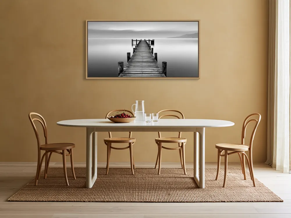 Ochre bentwood dining