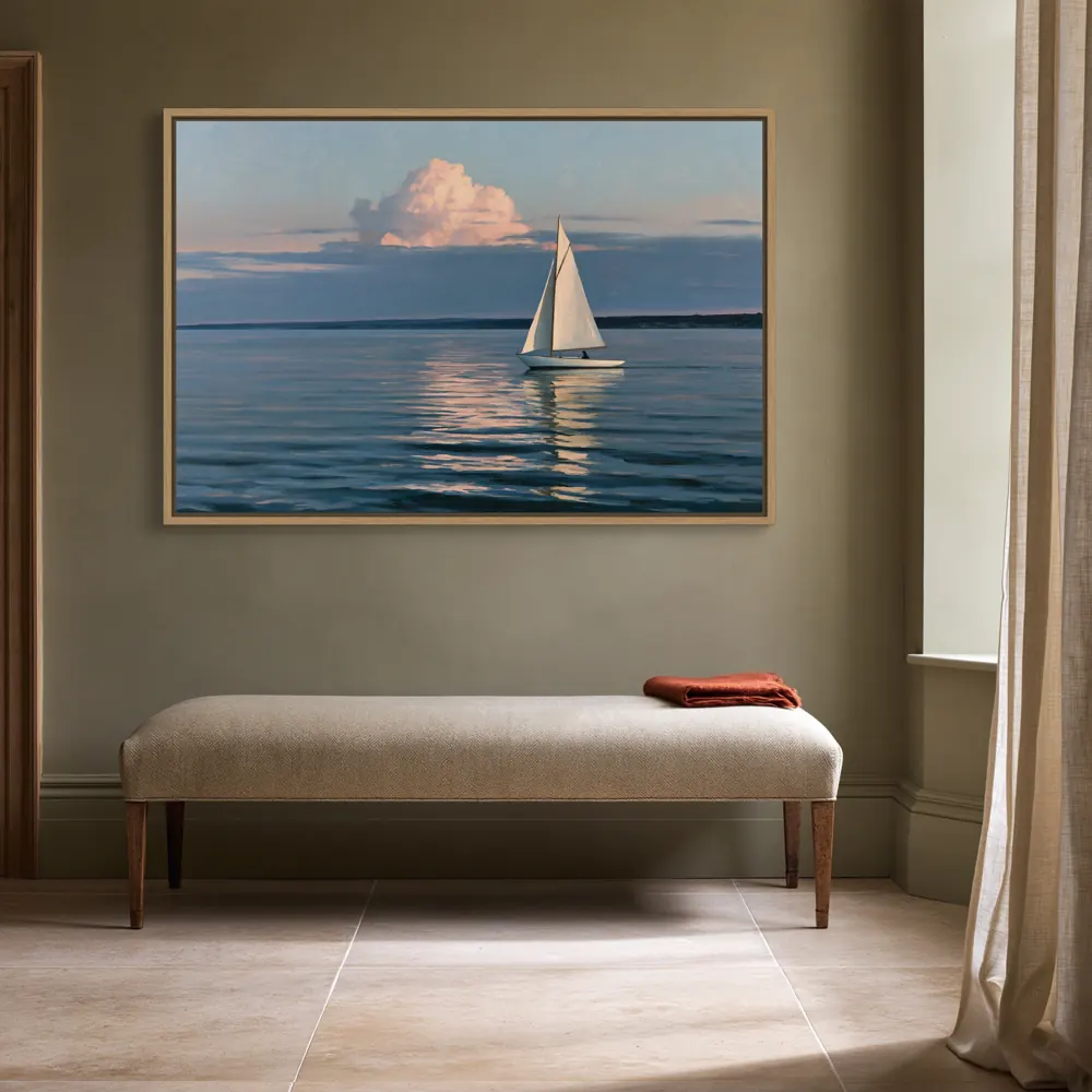 Olive-grey country bench