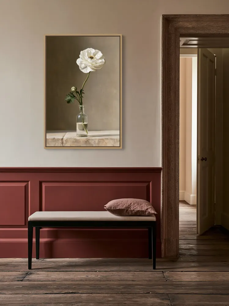 Oxblood townhouse passage