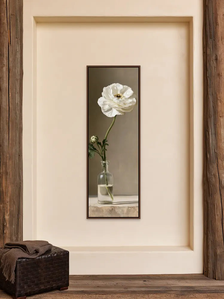 Rustic cabin plaster niche