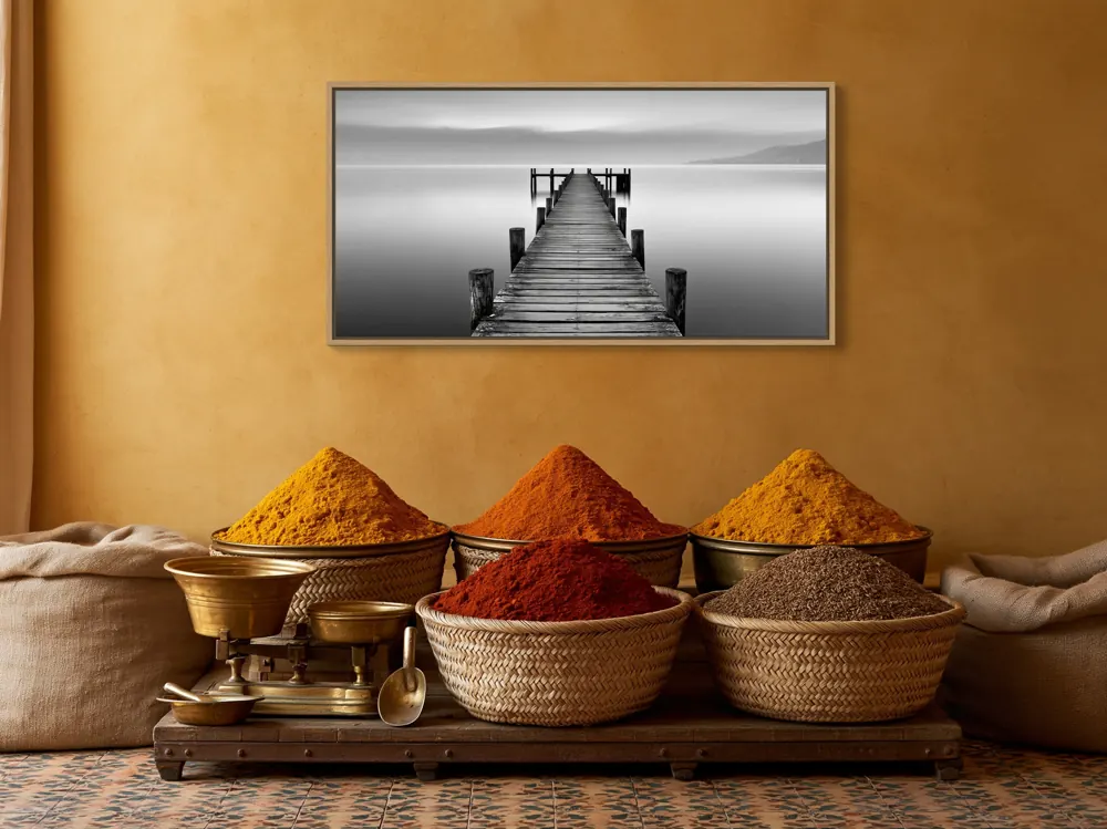 Spice merchant interior