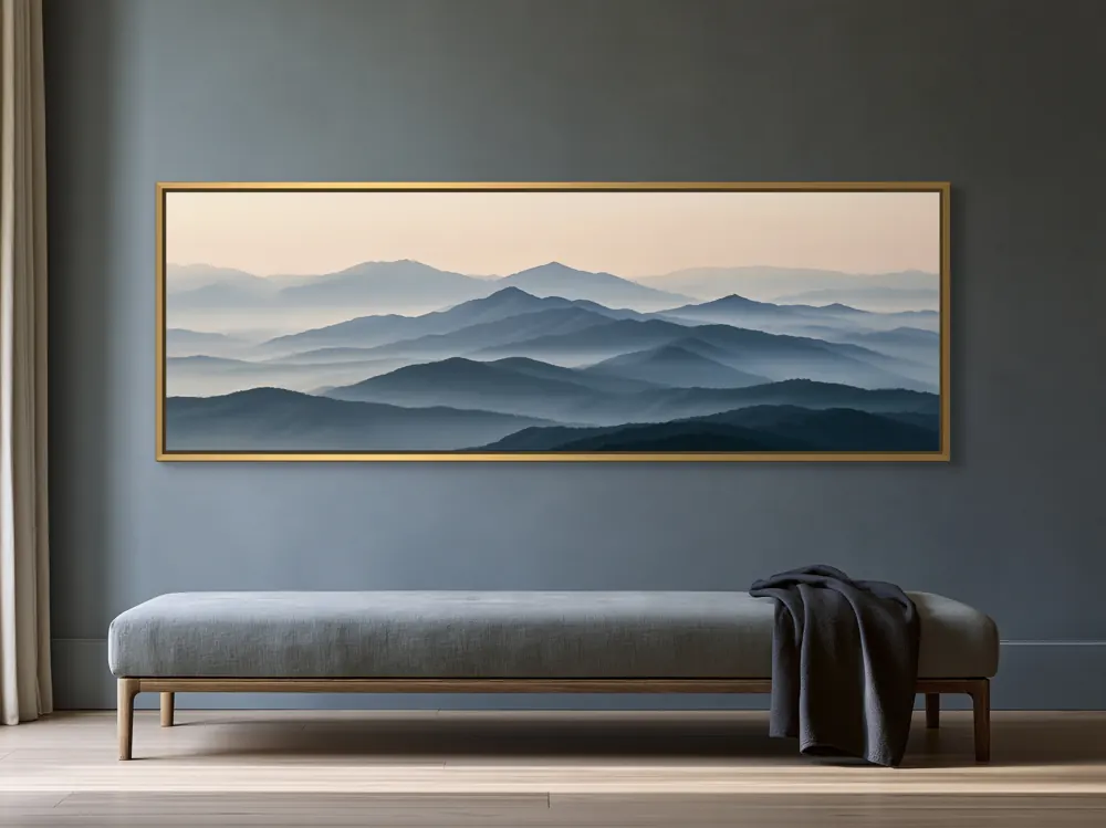 Stone-blue daybed