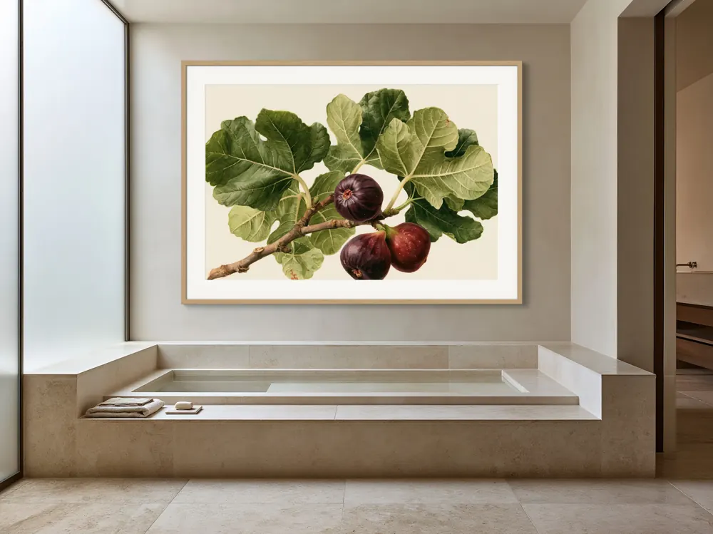 Stone ledge spa bathroom