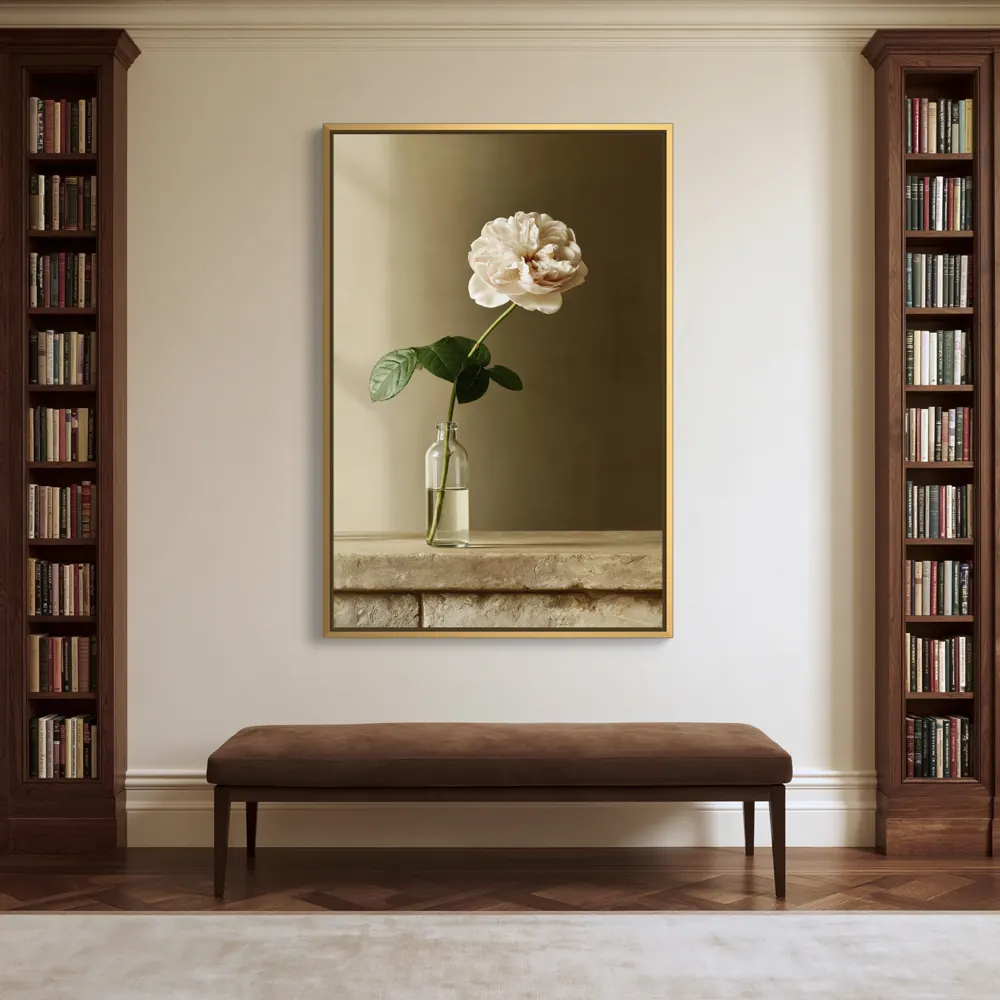 Tailored residential library bench