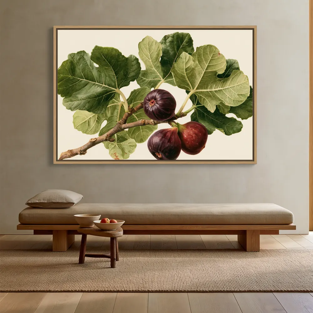 Warm oak daybed
